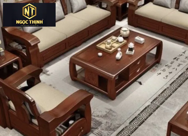 SOFA GỖ NGỌC THỊNH LONG THÀNH - SFVP004